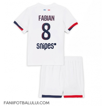 Paris Saint-Germain Fabian Ruiz #8 Echipament de Fotbal Replică 2025-26 Copii Deplasare (+ Șorturi)